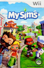 *USED* WII MY SIMS (MANUAL ONLY) (#430284940189)