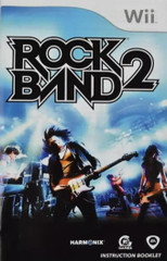 *USED* WII ROCK BAND 2 (MANUAL ONLY) (#402800458232)
