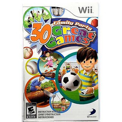 *USED* WII FAMILY PARTY 30 GREAT GAMES (MANUAL ONLY) (#451728092868)