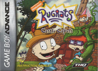 *USED* GBA RUGRATS CASTLE CAPERS (MANUAL ONLY) (#471017501512)