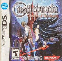 *USED* DS CASTLEVANIA ORDER OF ECCLESIA (MANUAL ONLY) (#494630309952)