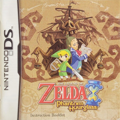 *USED* DS LEGEND OF ZELDA PHANTOM HOURGLASS (MANUAL ONLY) (#486336971113)