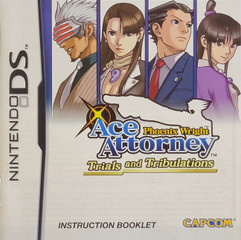 *USED* DS PHOENIX WRIGHT ACE ATTOURNEY TRIALS & TRIBULATIONS (MANUAL ONLY) (#419945292645)