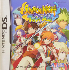 *USED* DS SUMMON NIGHT TWIN AGE (MANUAL ONLY) (#466537493782)