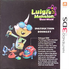 *USED* 3DS LUIGI'S MANSION DARK MOON (MANUAL ONLY) (#469804671586)