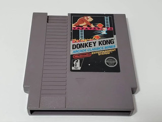 DONKEY KONG NES WALL DISPLAY CARTRIDGE (#428667001367)