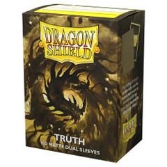 DRAGON SHIELD 100 CARD SLEEVES TRUTH DUAL MATTE  (#5706569150600)