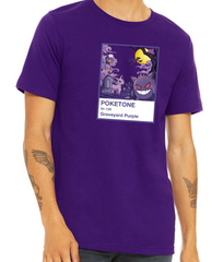 GRAVEYARD PURPLE POKETONE T-SHIRT