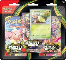 POKEMON TCG PERFECT ORDER 3 BOOSTER PACK BLISTER (#0196214136748)