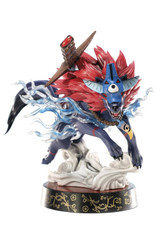 OKAMI OKI WOLF FORM PVC 9” STATUE (#761568008319)