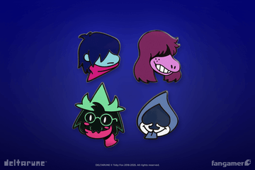 DELTARUNE CHARACTER PIN SET 1 (#477669535998)