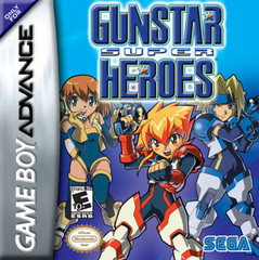 *USED* GBA GUNSTAR SUPER HEROES [BOX & MANUAL ONLY] (#470725770340)