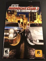 *USED* PS2 MIDNIGHT CLUB 3 DUB EDITION REMIX (MANUAL ONLY) (#471673831299)