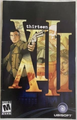 *USED* PS2 XIII (THIRTEEN) (MANUAL ONLY) (#486073961958)