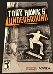 *USED* PS2 TONY HAWK'S UNDERGROUND (MANUAL ONLY) (#442061484502)