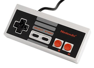*USED* NES CONTROLLER 1ST PARTY (#501111590034)