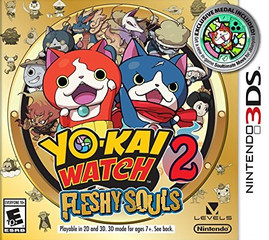 *USED* YO-KAI WATCH 2 FLESHY SOULS [E10] (#045496744021)