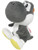 YOSHI BLACK 6" PLUSH (#819996013921)