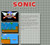 *USED* SONIC THE HEDGEHOG (#010086024081)