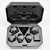 LED LIGHT UP TABLETOP 7 POLYHEDRAL DICE SET (#849172018501)