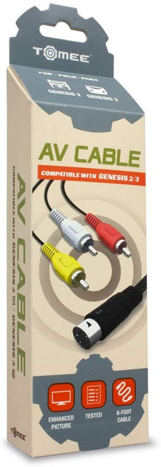 GENESIS 2 / 3 AV CABLE (HYPERKIN) (#813048013686)