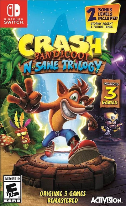 *USED* CRASH BANDICOOT N SANE TRILOGY [E10] (#047875881990)