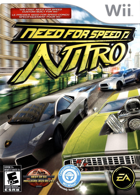 *USED* NEED FOR SPEED NITRO (#014633158304)