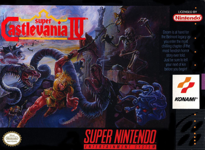 *USED* SUPER CASTLEVANIA IV (#083717150015)
