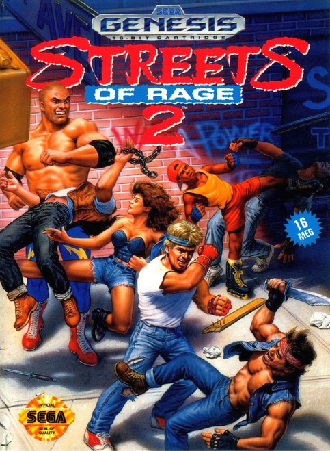 *USED* STREETS OF RAGE 2 (#010086010541)