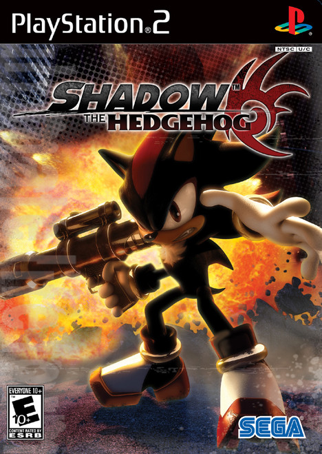 *USED* SHADOW THE HEDGEHOG [E10] (#010086630879)