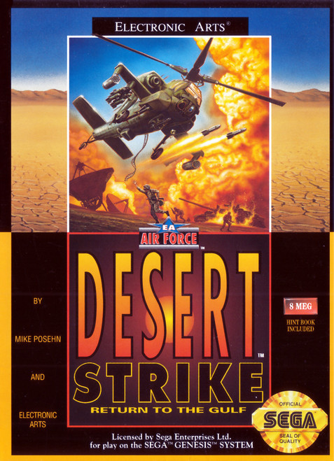*USED* DESERT STRIKE (#014633070224)