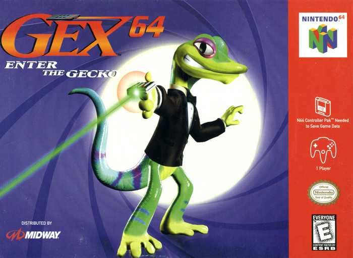 *USED* GEX 64 ENTER THE GECKO (#031719197125)