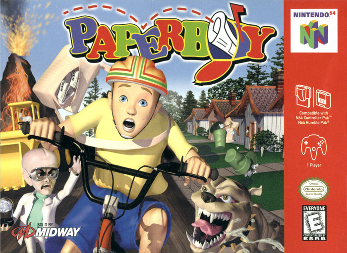 *USED* PAPERBOY [E] (#031719198238)