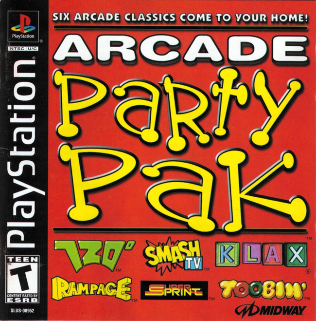 *USED* ARCADE PARTY PAK [T] (#031719268146)