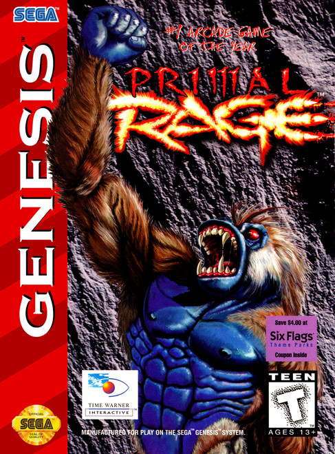 *USED* PRIMAL RAGE [T] (#031763108504)