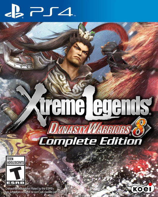*USED* PS4 DYNASTY WARRIORS 8 XTREME LEGENDS (#040198002486)