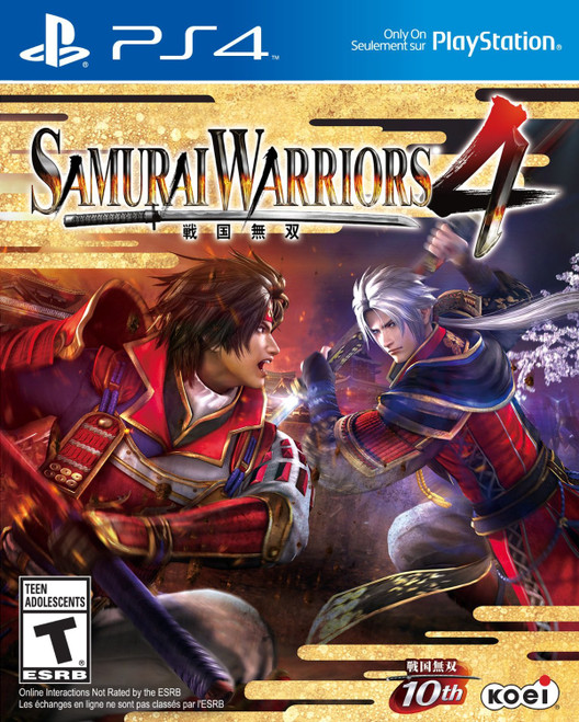 *USED* SAMURAI WARRIORS 4 [T] (#040198002578)