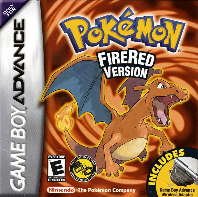*USED* POKEMON FIRE RED (NO WIRELESS ADAPTER) [E] (#045496734930)