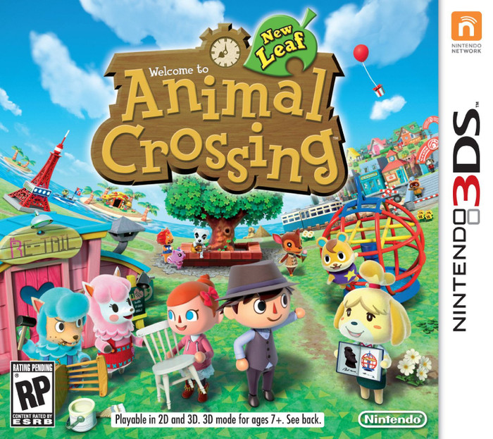 *USED* ANIMAL CROSSING NEW LEAF (#045496742393)