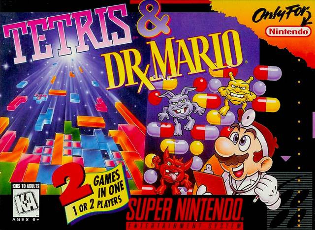 *USED* TETRIS & DR MARIO (#045496830403)