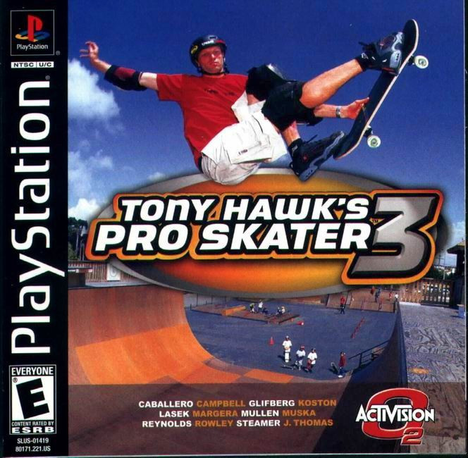 *USED* TONY HAWK PRO SKATER 3 (#047875801714)