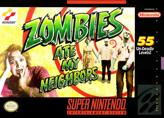 *USED* ZOMBIES ATE MY NEIGHBORS (#083717150114)