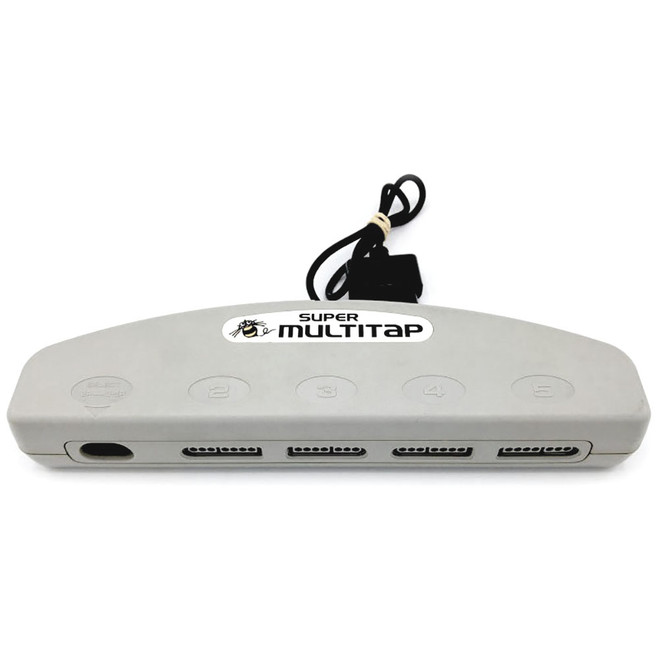 *USED* SNES SUPER MULTITAP (HUDSON) (#096407557261)