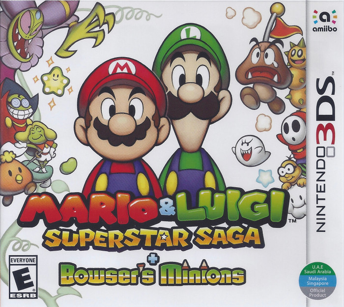 MARIO & LUIGI SUPERSTAR SAGA + BOWSER'S MINIONS (UAE) (#456228622188)