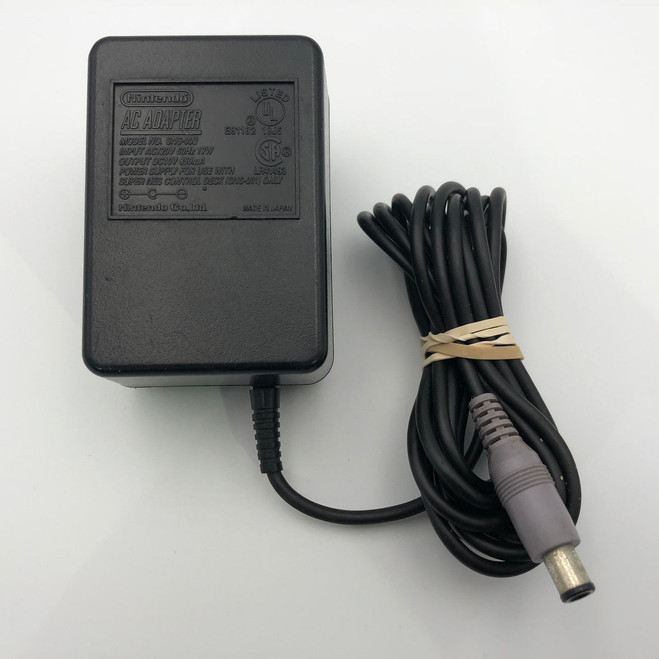 *USED* SNES AC ADAPTER 1ST PARTY OFFICIAL (#708056401313)