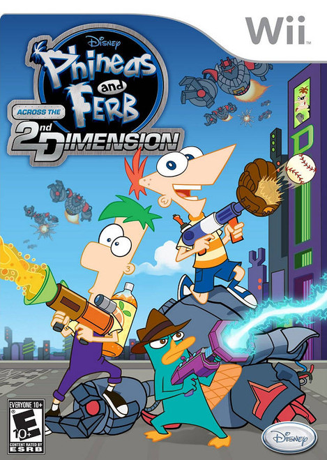 *USED* PHINEAS AND FERB ACROSS 2ND DIMENSION [E10] (#712725021566)