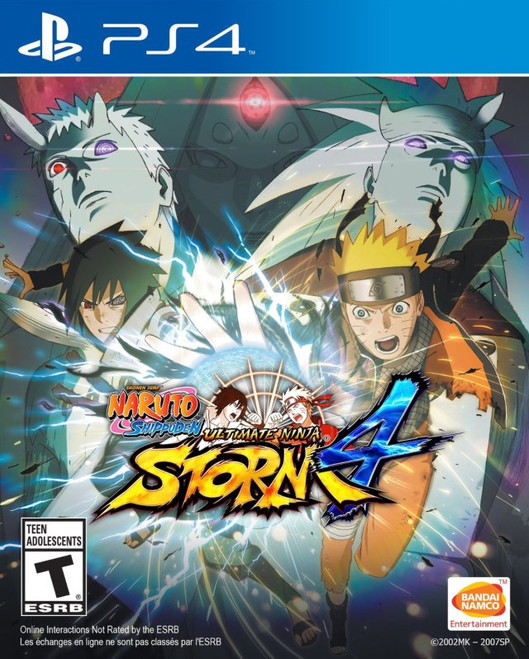 *USED* NARUTO SHIPPUDEN ULTIMATE NINJA STORM 4 [T] (#722674120128)
