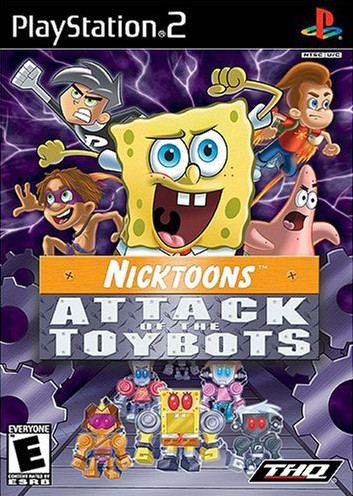*USED* NICKTOONS ATTACK OF THE TOYBOTS (#752919461211)