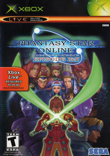 *USED* PHANTASY STAR ONLINE EPISODE 1 & II (ONLINE ONLY) (#805529273474)
