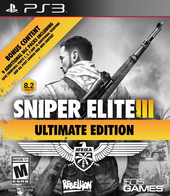 *USED* SNIPER ELITE III ULTIMATE EDITION [M] (#812872018461)